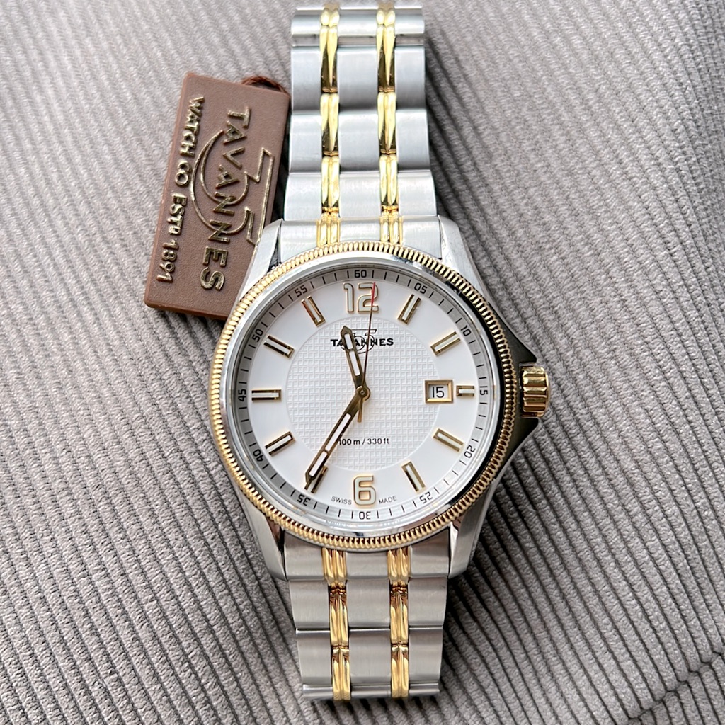 SwissMade Mens Watch By Tavannes Watch Co